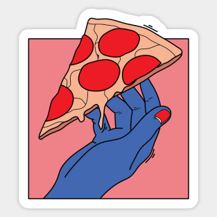 Pizza love Sticker
